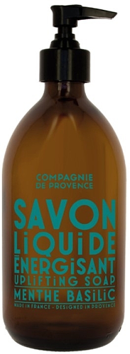 Mydło w płynie - Compagnie De Provence Menthe Basilic Liquide Uplifting Soap — Zdjęcie N1