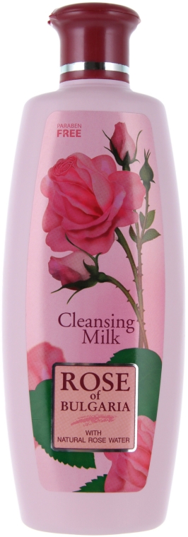 Delikatne mleczko do demakijażu twarzy i oczu - BioFresh Rose of Bulgaria Cleansing Milk
