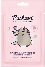 Kup Nawilżająca maseczka do twarzy z olejem z pestek malin - Pusheen The Cat