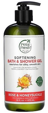 Oczyszczający żel pod prysznic, róża i wiciokrzew - Petal Fresh Shower Gel — Zdjęcie N1