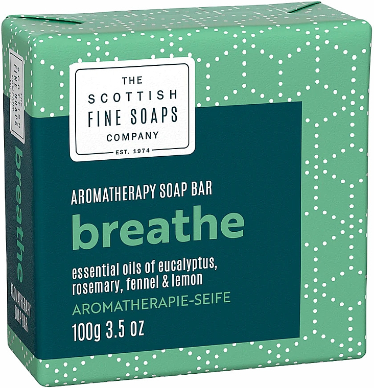Mydło aromaterapeutyczne - Scottish Fine Soaps Aromatherapy Soap Bar Breathe — Zdjęcie N1