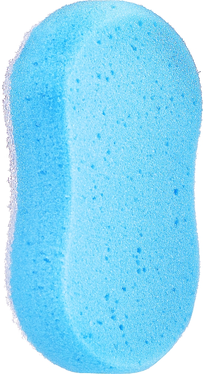 Gąbka do kąpieli, 6019, biało-niebieska - Donegal — Zdjęcie N1