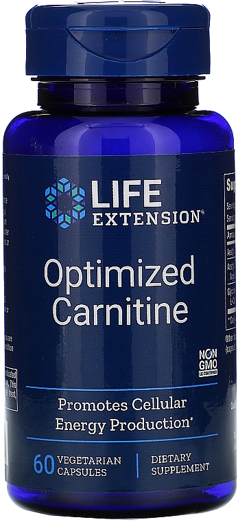 Suplement diety Karnityna - Life Extension Optimized Carnitine — Zdjęcie N1
