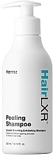 Szampon peelingujący do głębokiego oczyszczania skóry głowy - Hermz HirLXR Peeling Shampoo — Zdjęcie N2