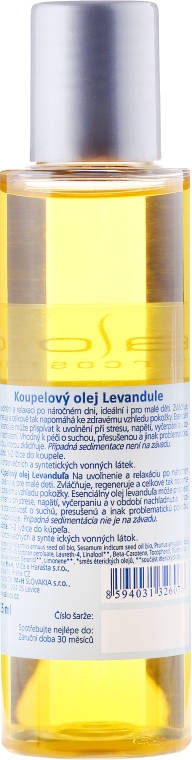 Olejek do kąpieli Lawenda - Saloos Lavender Bath Oil — Zdjęcie N2