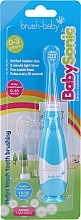 Elektryczna szczoteczka do zębów dla dzieci w wieku 0-3 lata, niebieska - Brush-Baby BabySonic Electric Toothbrush — Zdjęcie N1