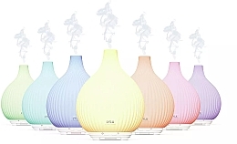 Ceramiczny dyfuzor zapachowy, nawilżacz i lampka nocna - Rio-Beauty Lyla Ceramic Aroma Diffuser, Humidifier and Night Light — Zdjęcie N2