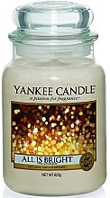 Świeca zapachowa w słoiku - Yankee Candle All Is Bright Festive Collection — Zdjęcie N2
