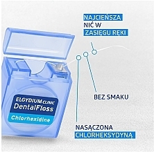 Nić dentystyczna, czarna, 50m - Elgydium Clinic Dental Floss — Zdjęcie N4