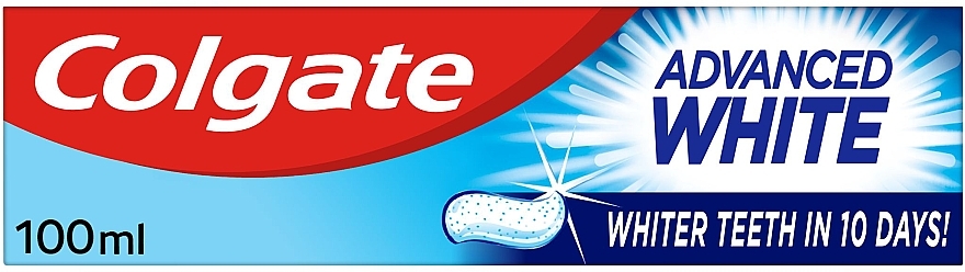 Wybielająca pasta do zębów z fluorem - Colgate Advanced White — Zdjęcie N4