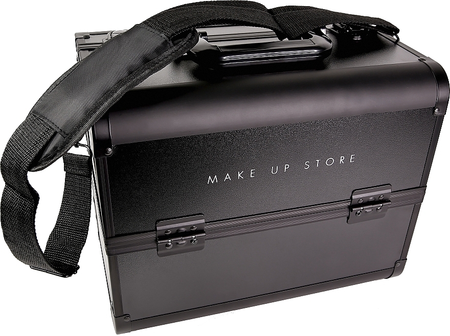 Etui na kosmetyki, czarne - MAKEUP Store Make Up Case Pro Black — Zdjęcie N3