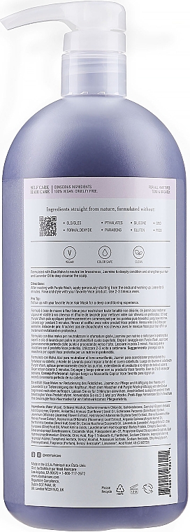 Odżywka do włosów blond - VoCê Haircare Purple Rinse Blonde Color Conditioner — Zdjęcie N3