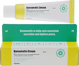 Krem do twarzy z ekstraktem z oczaru wirginijskiego - A'pieu Hamamelis Cream — Zdjęcie N1