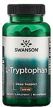 Kup Suplement diety L-Tryptofan, 500 mg - Swanson L-Tryptophan 500mg
