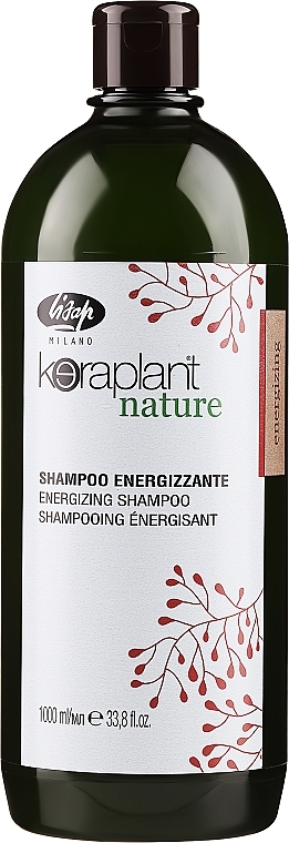 Szampon przeciw wypadaniu włosów z witaminą PP - Lisap Keraplant Nature Energizing Shampoo — Zdjęcie N3