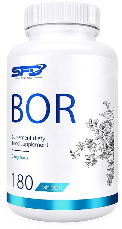 Suplement diety Bor - SFD Nutrition — Zdjęcie N1