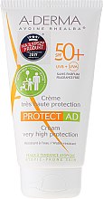 Kup Przeciwsłoneczny krem do ciała do skóry atopowej SPF 50+ - A-Derma Protect AD Cream Very High Protection
