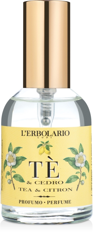 L'Erbolario Acqua Di Profumo Tea & Cedar - Woda perfumowana — Zdjęcie N1