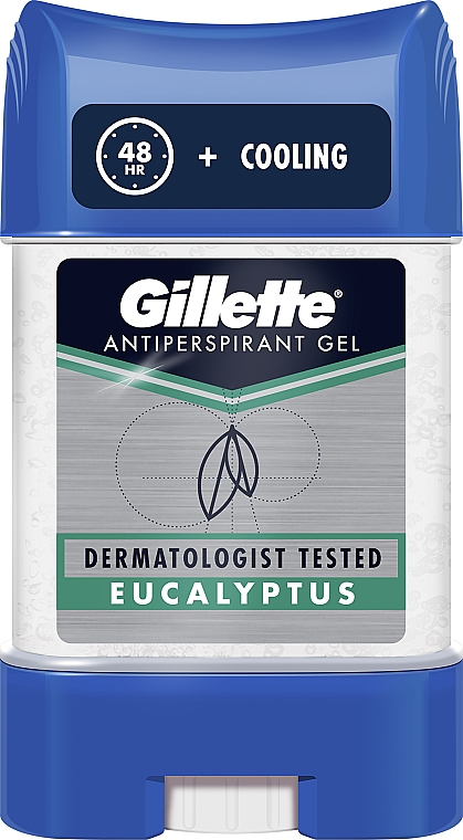 Antyperspirant w żelu z eukaliptusem dla mężczyzn - Gillette Eucalyptus Antiperspirant Gel — Zdjęcie N3
