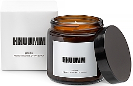 Naturalna świeca sojowa malina, piżmo, skórka cytrynowa - Hhuumm — Zdjęcie N2