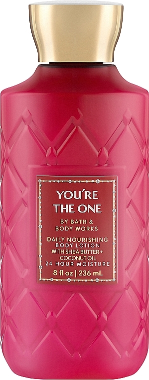 Nawilżający balsam do ciała Masło shea i witamina E - Bath & Body Works You're The One — Zdjęcie N1