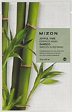 Kup Wygładzająca maska na tkaninie do twarzy Bambus - Mizon Joyful Time Essence Mask Bamboo