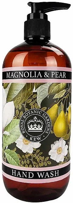 Mydło w płynie do rąk Magnolia i gruszka - The English Soap Company Kew Gardens Magnolia & Pear Hand Wash — Zdjęcie N1