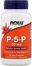 Kup Witaminy P-5-P, 50 mg - Now Foods P-5-P Nervous System Health