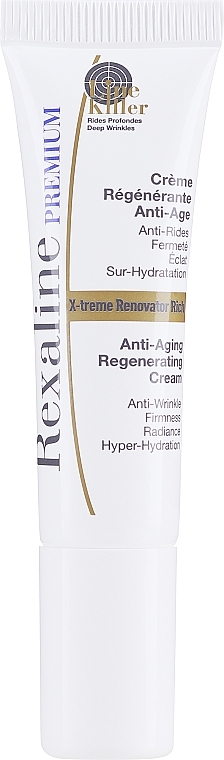 PREZENT! Przeciwzmarszczkowy krem regenerujący do bardzo suchej skóry - Rexaline Line Killer X-Treme Renovator Rich Cream (mini) — Zdjęcie N1