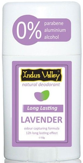 Dezodorant w sztyfcie Lawenda - Indus Valley Lavender Deodorant Stick — Zdjęcie N1