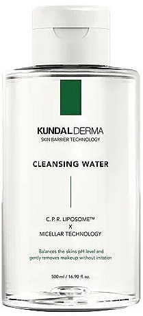 Woda micelarna - Kundal Derma Cleansing Water — Zdjęcie N1