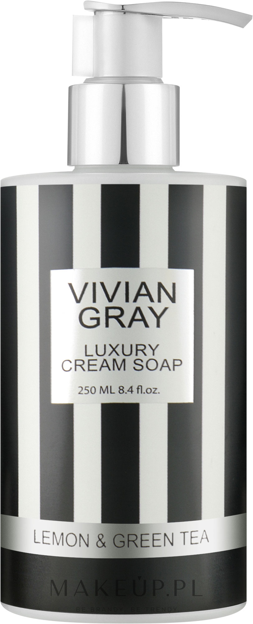 Mydło w kremie do rąk - Vivian Gray Lemon & Green Tea Luxury Cream Soap — Zdjęcie 250 ml