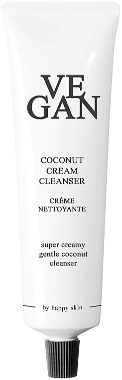 Płyn do demakijażu z ekstraktem z kokosa - Vegan By Happy Coconut Cream cleanser — Zdjęcie N1