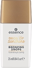 Płynny bronzer do twarzy - Essence Drop Of Sunshine Bronzing Drops — Zdjęcie N1