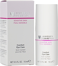 Krem pod oczy o działaniu kojącym i nawilżającym - Janssen Cosmetics Sensitive Skin Comfort Eye Care — Zdjęcie N2