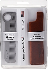 Kup Zestaw do włosów - Chicago Comb Co (comb/1pc + case/1pc)