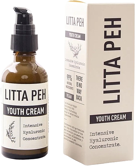 Intensywny hialuronowy koncentrat do twarzy - Litta Peh Youth Cream Intensive Hyaluronic Concentrate — Zdjęcie N2