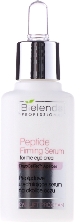 Bielenda Professional Eye Lift Program Peptide Firming Serum - Peptydowe serum ujędrniające do okolic oczu