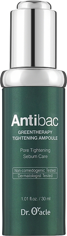 PRZECENA! Antybakteryjne serum do twarzy - Dr. Oracle Antibac Green Therapy Tightening Ampoule * — Zdjęcie N2