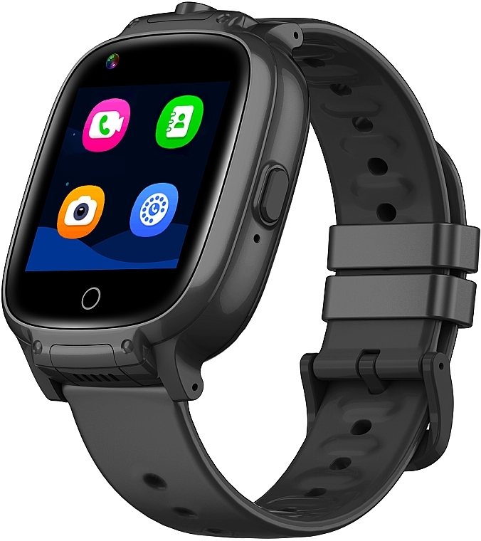 Smartwatch dla dzieci, czarny - Garett Smartwatch Kids Twin 4G — Zdjęcie N1