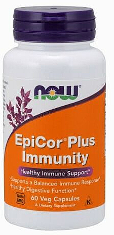 EpiCor na odporność, 60 kapsułek - Now Foods EpiCor Plus Immunity  — Zdjęcie N1