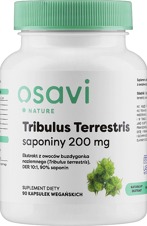 Suplement diety Tribulus Terrestris - Osavi Tribulus Terrestris Food Supplement  — Zdjęcie N1