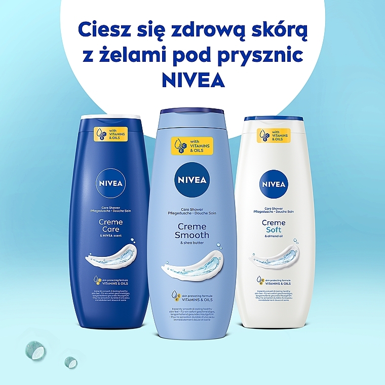 Kremowy żel pod prysznic Masło shea - NIVEA Smooth Shower Gel — Zdjęcie N7