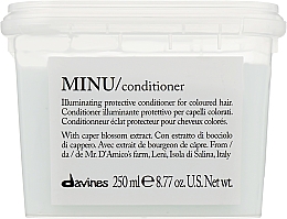 Rozświetlająca i ochronna odżywka do włosów farbowanych - Davines Minu Conditioner — Zdjęcie N3