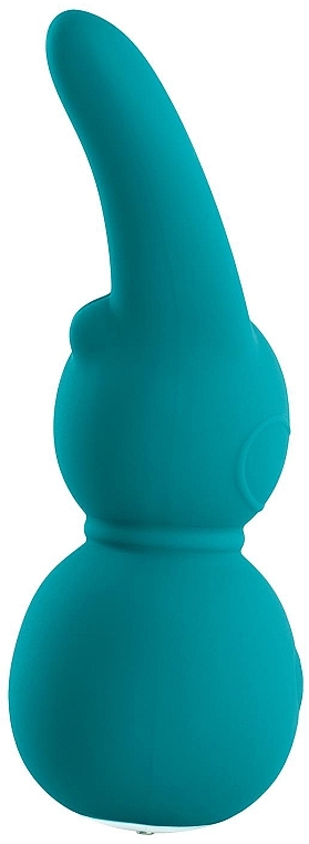 Wibrator w kształcie królika, turkusowy - Femme Funn Stubby 2 Massager  — Zdjęcie N2