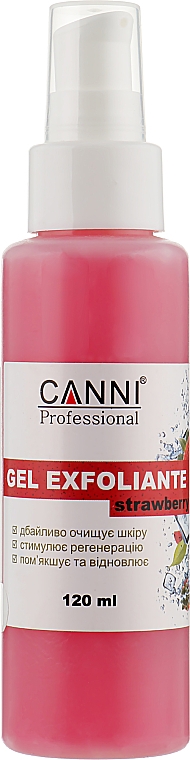 Żel złuszczający Truskawka - Canni Gel Exfoliant Strawberry — Zdjęcie N3