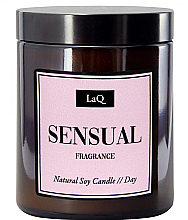 Zimowa świeczka zapachowa - LaQ Sensual Day  — Zdjęcie N1