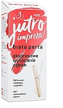 Zestaw do wybielania zębów - Biala Perla Jutro impreza! (toothpaste/30ml + t/gel/8ml) — Zdjęcie N1