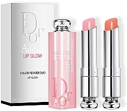 Kup Zestaw - Dior Addict Lip Glow (lip/balm/3.2g + lip/balm/3.2g)
