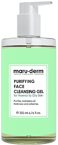 Żel do mycia twarzy z kwasem salicylowym - Maruderm Cosmetics Purifying Face Cleansing Gel — Zdjęcie N1